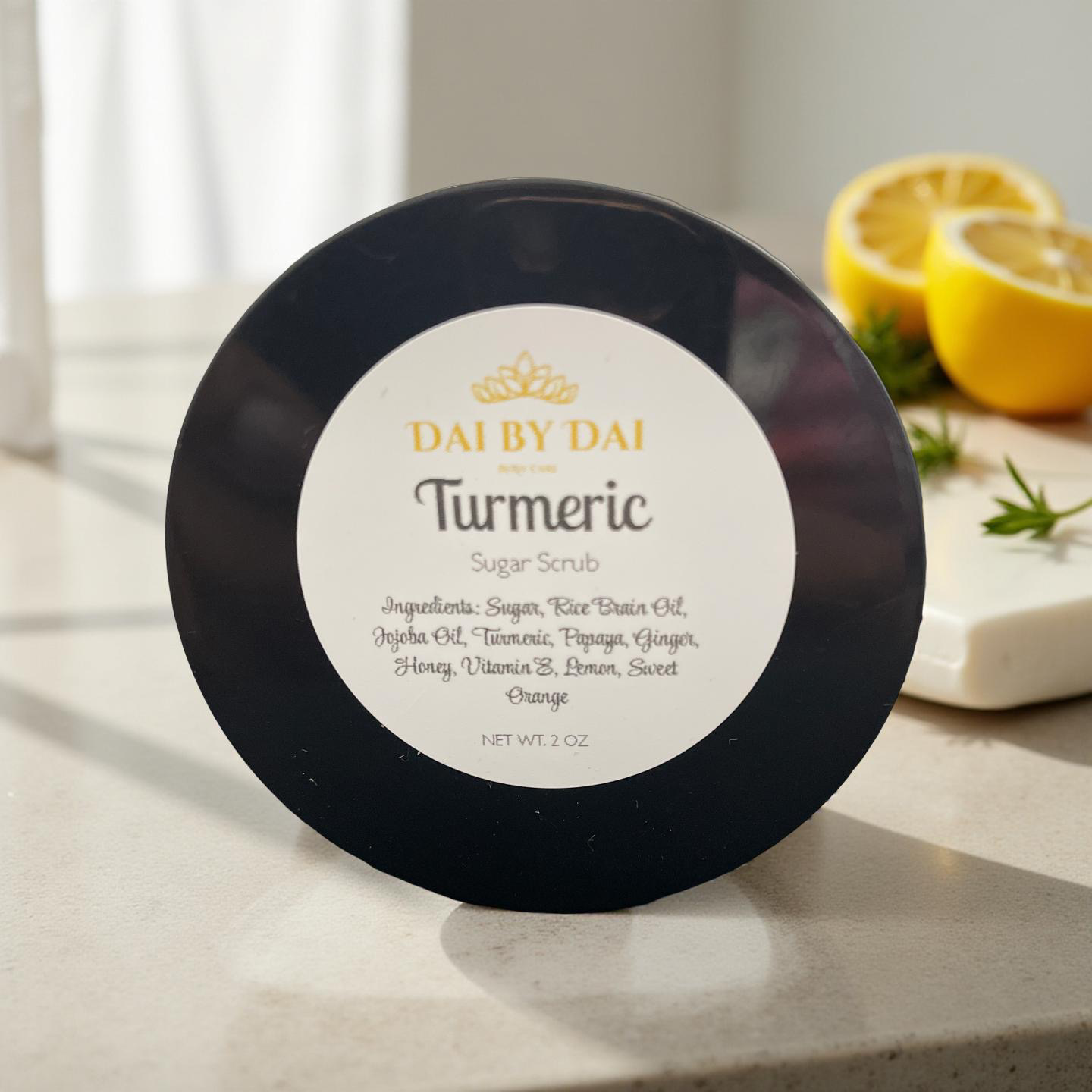 Turmeric Sugar Scrub