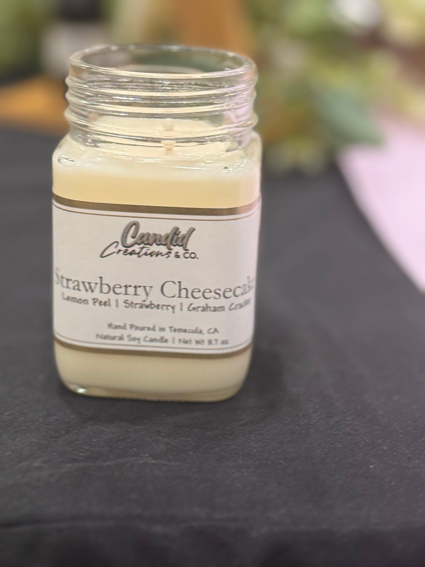 Strawberry Cheesecake Candle