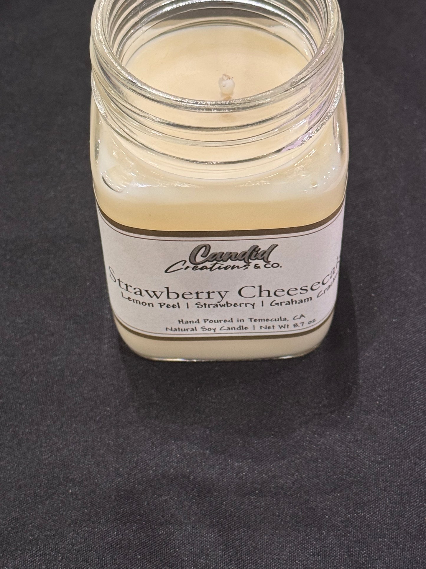 Strawberry Cheesecake Candle