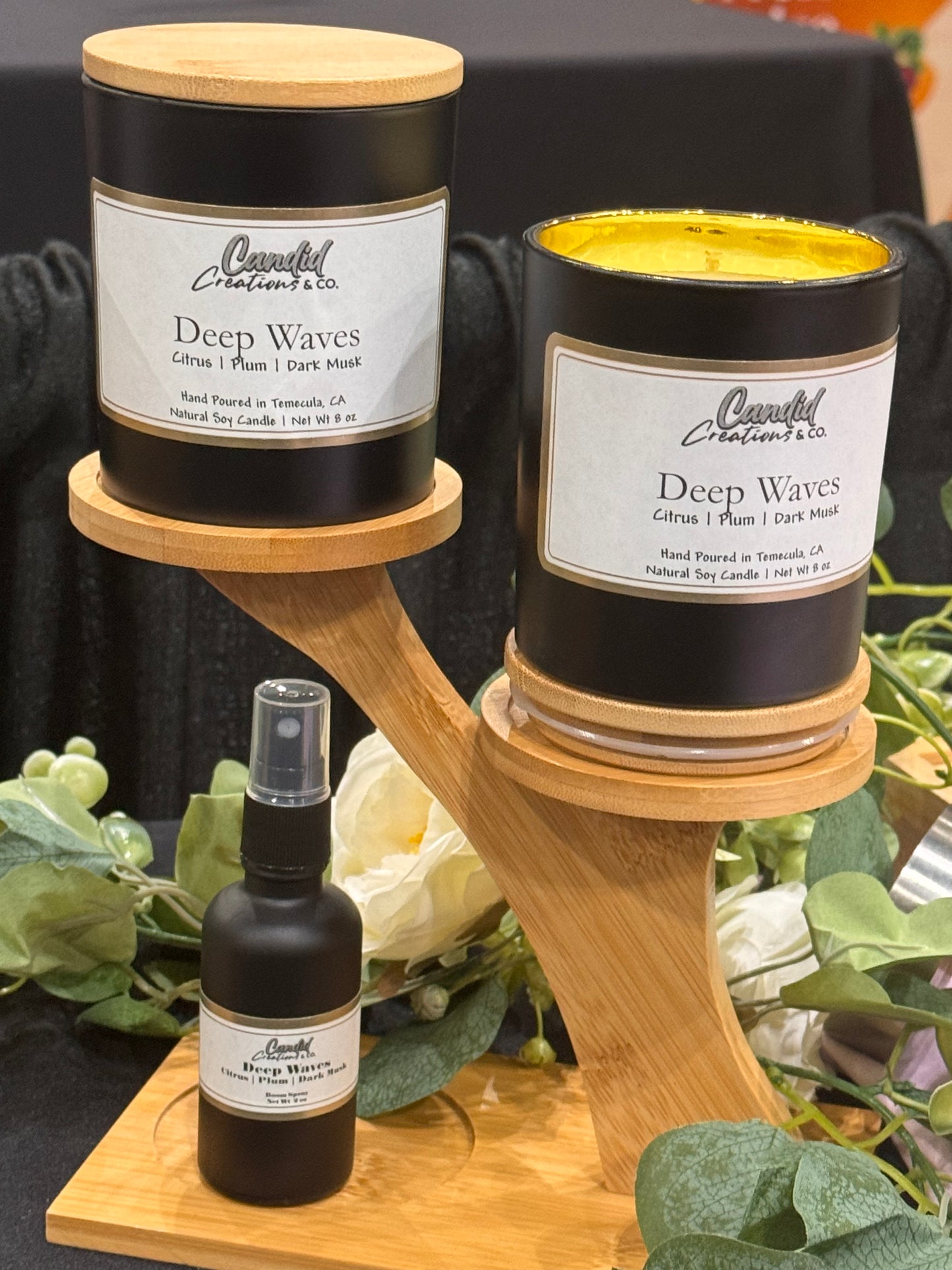 Deep Waves Candle